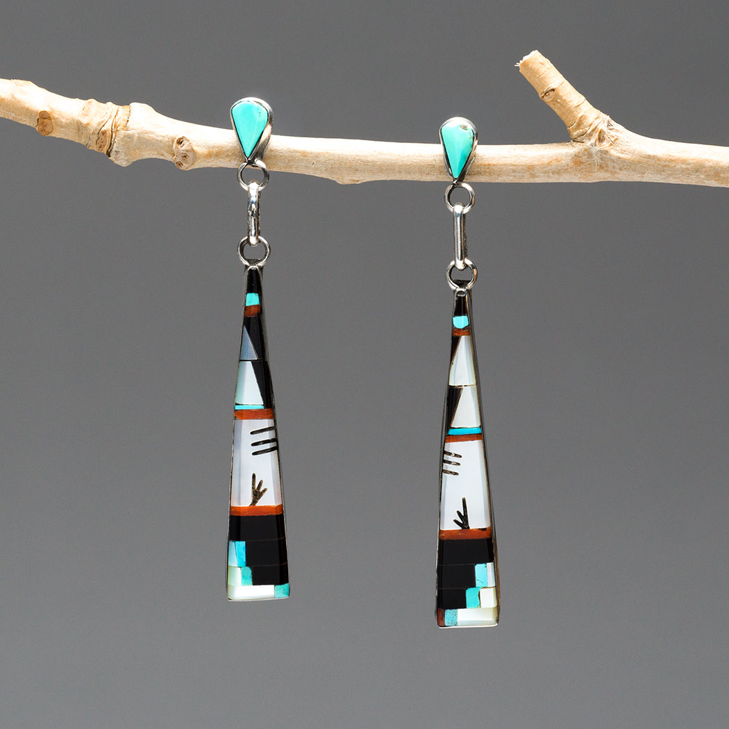 Blessings Of Rain & Corn Dangle Earrings