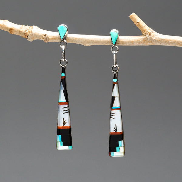 Blessings Of Rain & Corn Dangle Earrings
