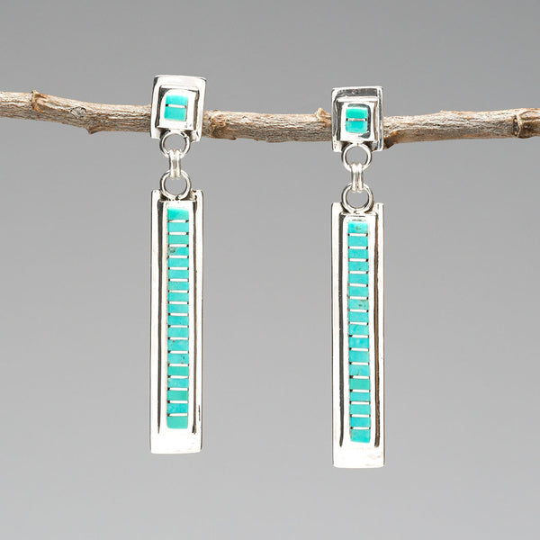 Versatile Elegance Turquoise Earrings