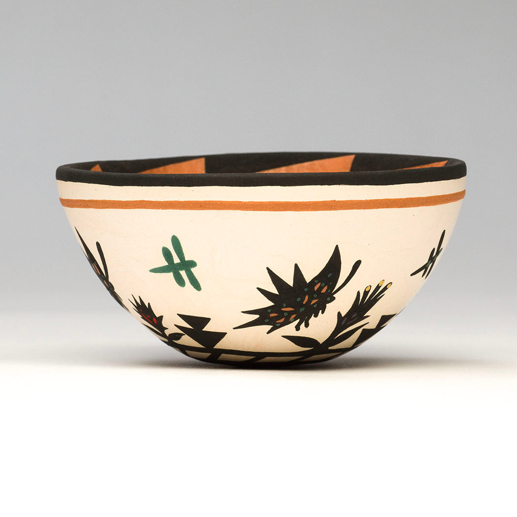 Springtime's Bounty Pottery Bowl