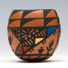 Butterflies & Flowers Small Pottery Bowl