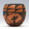 Butterflies & Flowers Small Pottery Bowl