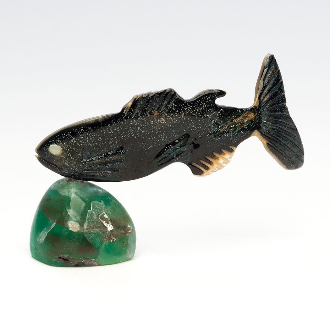 Reversible Green Abalone Fish Friend