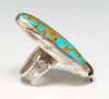 Darling Darlene Turquoise Corn Ring