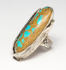 Darling Darlene Turquoise Corn Ring