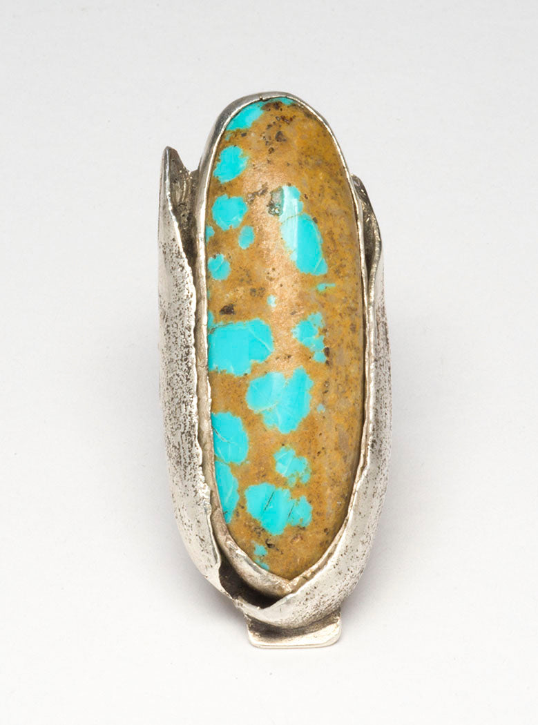 Darling Darlene Turquoise Corn Ring