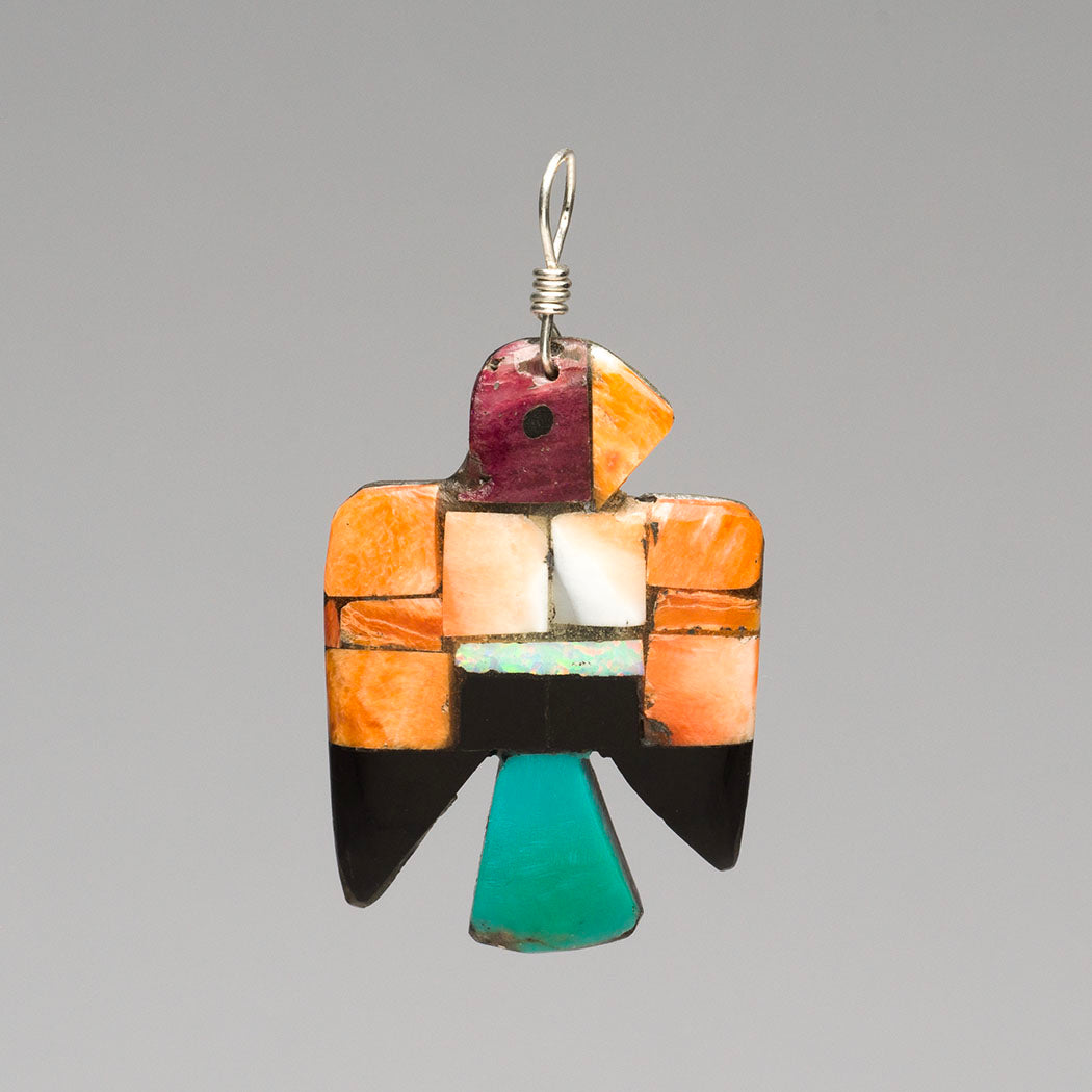 Mosaic Thunderbird Pendant