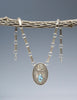Golden Hills & Ithaca Peak Turquoise Horse Pendant Necklace
