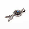 Protective Moonstone Eye Pendant