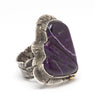 Carved Sugilite Ring