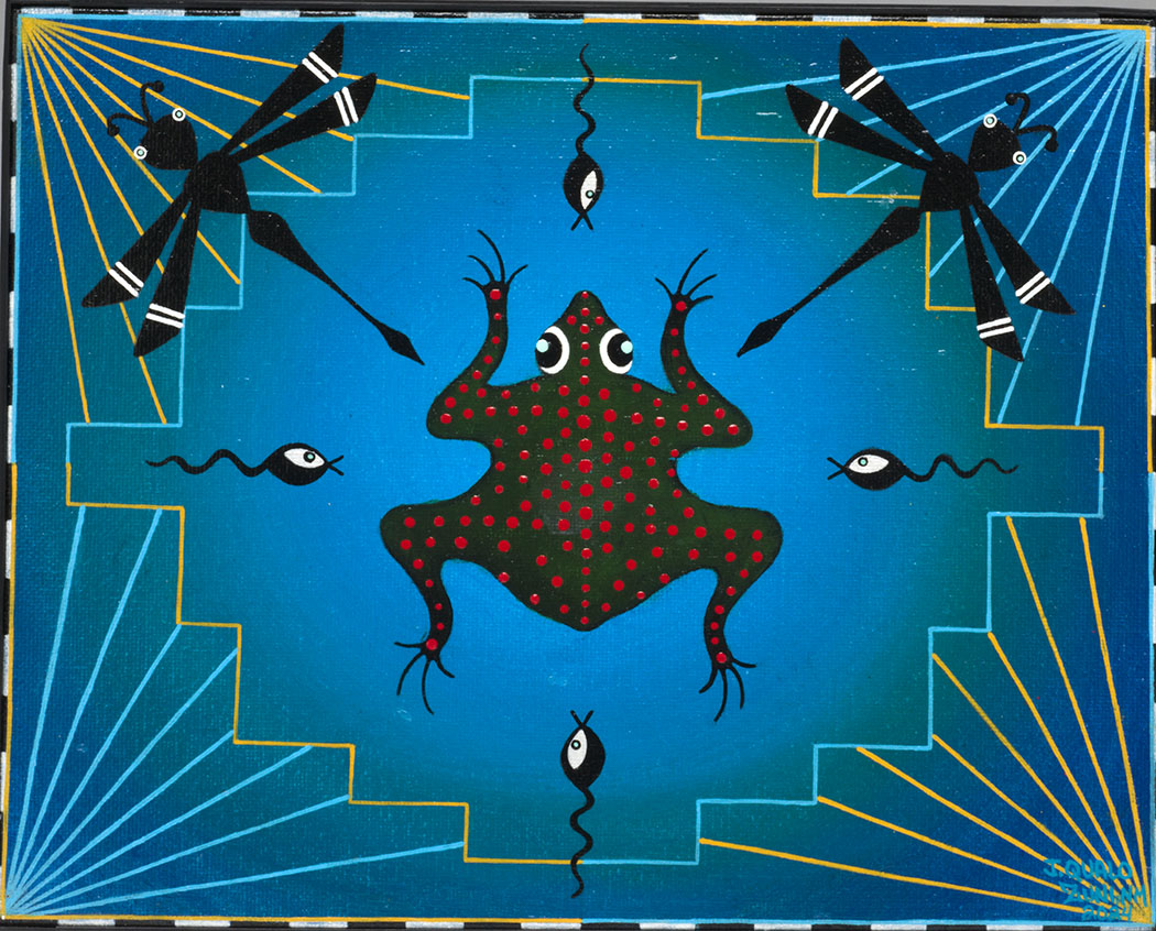 New Beginnings Frog Painting