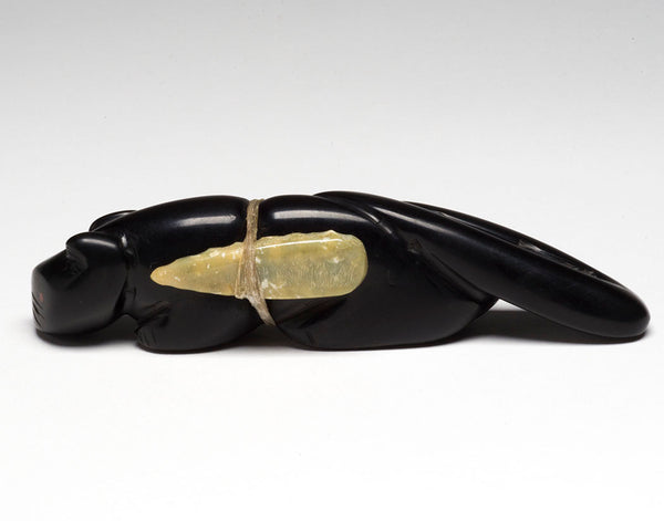 Mountain Lion With Green Serpentine Point