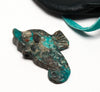 Sweet Seahorse & Leather Pouch