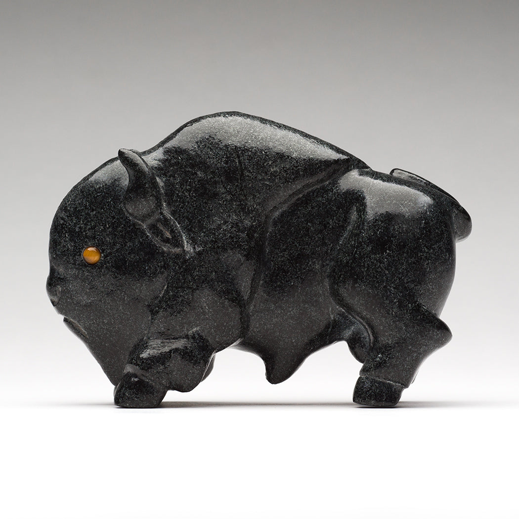 Steatite Stone Bison