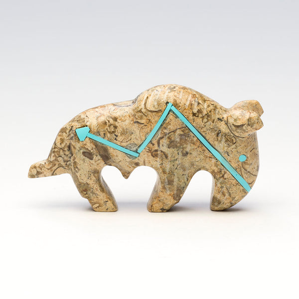 Fossil Stone Bison
