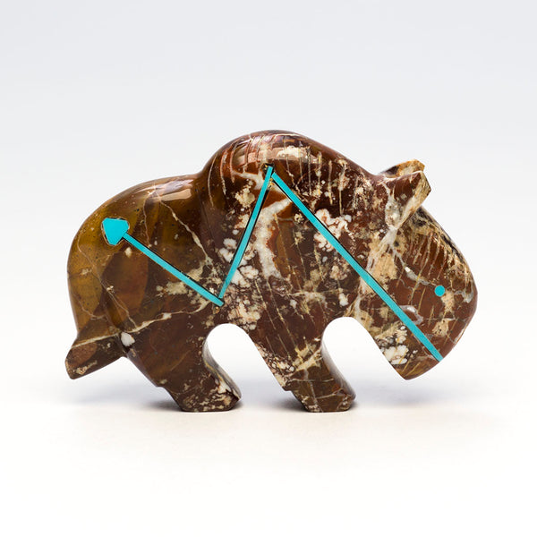 Winter's Shaggy Coat Bison