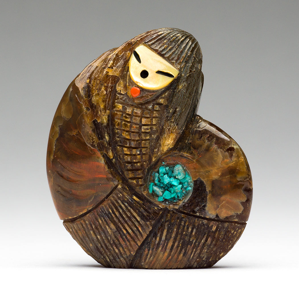 Healing Ammolite Corn Maiden