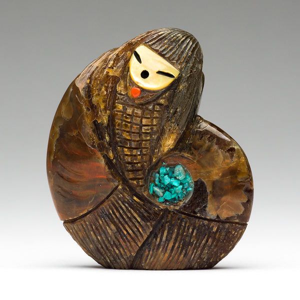 Healing Ammolite Corn Maiden