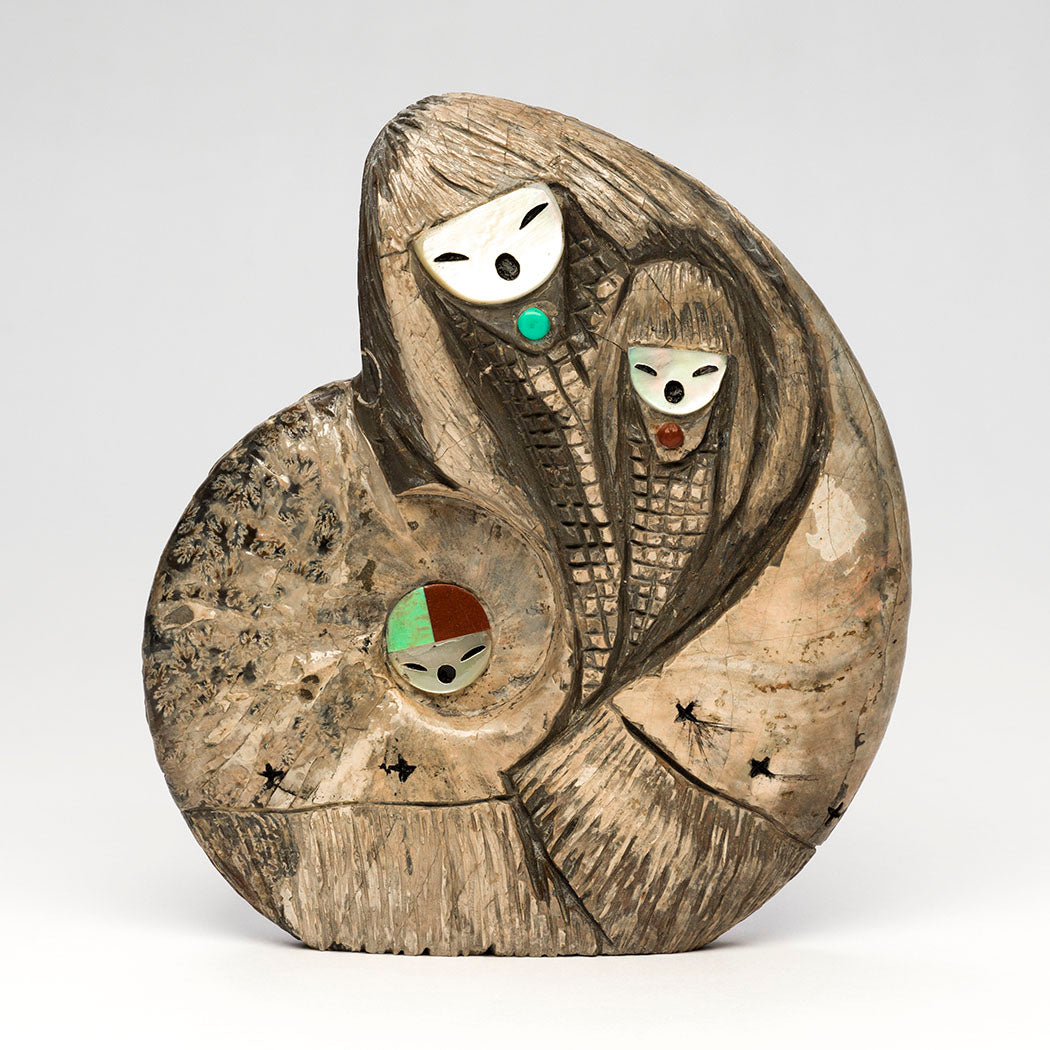 Ammolite Corn Maidens & Sunface