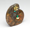 Ammolite Corn Maiden With Sunface