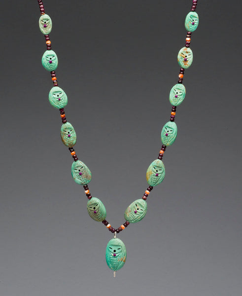 Elisa Turquoise Corn Maiden Fetish Necklace