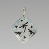 Double-Sided Dragonfly & Corn Honoring Pendant