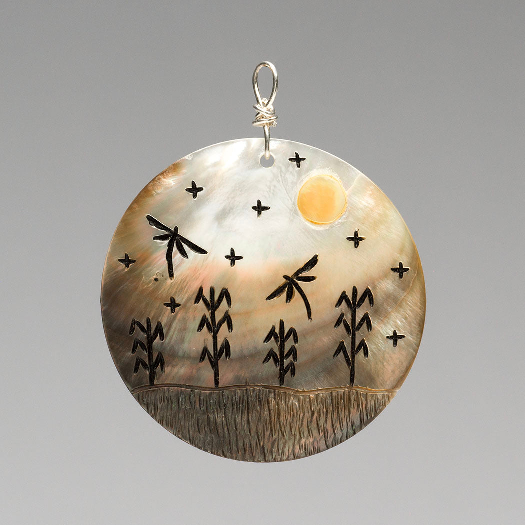 The Corn Moon Pendant