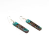 Dragonflies & Cornstalks Dangle Earrings