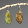 Carved Elisa Turquoise Corn Earrings