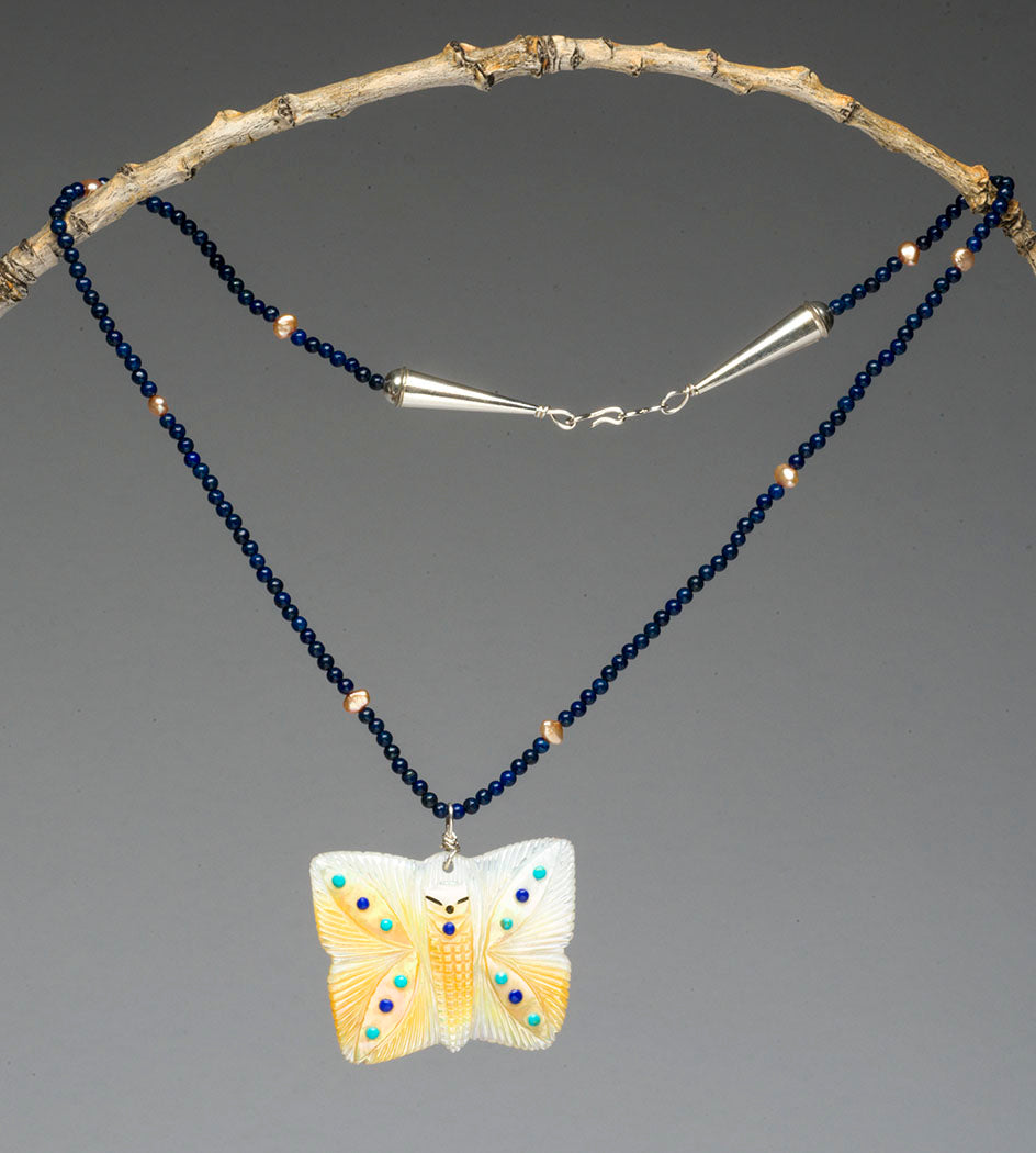 Butterfly Corn Maiden Necklace