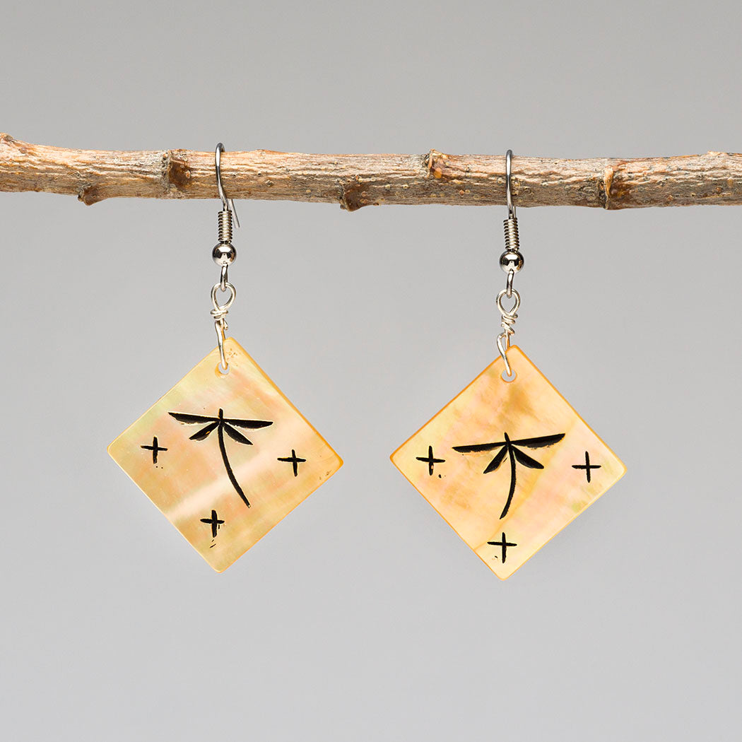 Transformative Dragonfly Dangle Earrings