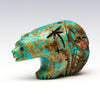 Kingman Turquoise Bear & Corn Maiden Companion