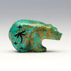Kingman Turquoise Bear & Corn Maiden Companion
