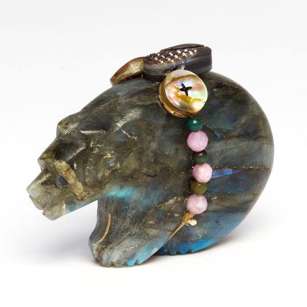 Brilliant Bear With Corn Offering