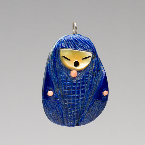 Vibrant Corn Maiden Pendant