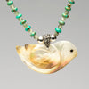 Soft Coos Dove Pendant Necklace