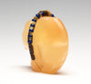 Refreshing Peach Selenite Bear