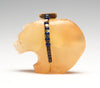 Refreshing Peach Selenite Bear
