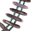 Quahog Wampum Corn Maiden Double-Strand Necklace