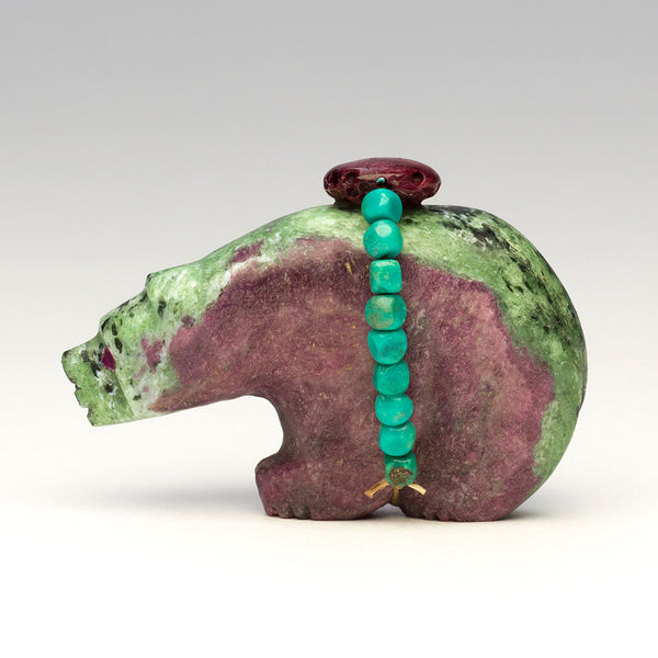 Ruby In Zoisite Bear