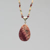 Many Beads Corn Maiden Pendant Necklace