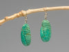 Carved Corn Earrings