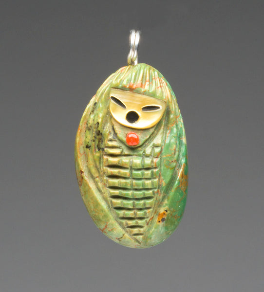 Petite Corn Maiden Fetish Pendant