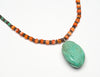 Carved Corn Pendant Necklace