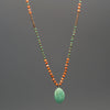 Carved Corn Pendant Necklace