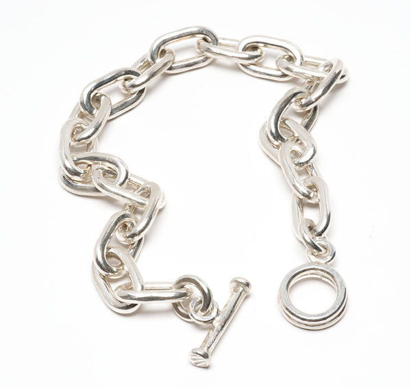 Classic Sterling Silver Link Bracelet