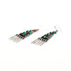 Vibrant Needle Point Dangle Earrings