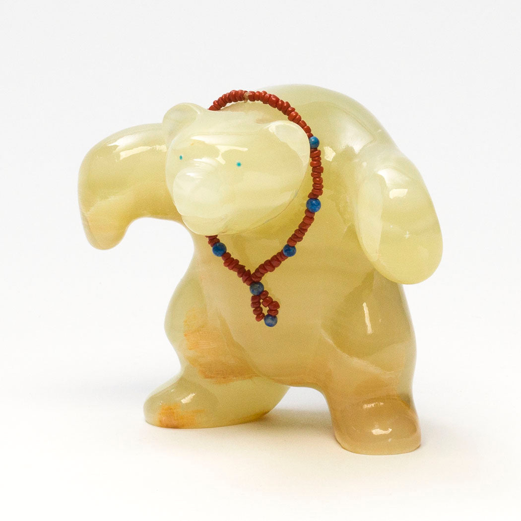 Afghan Travertine Standing Bear