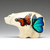 Mosaic Bear & Painted Butterflies Collaboration