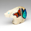 Mosaic Bear & Painted Butterflies Collaboration